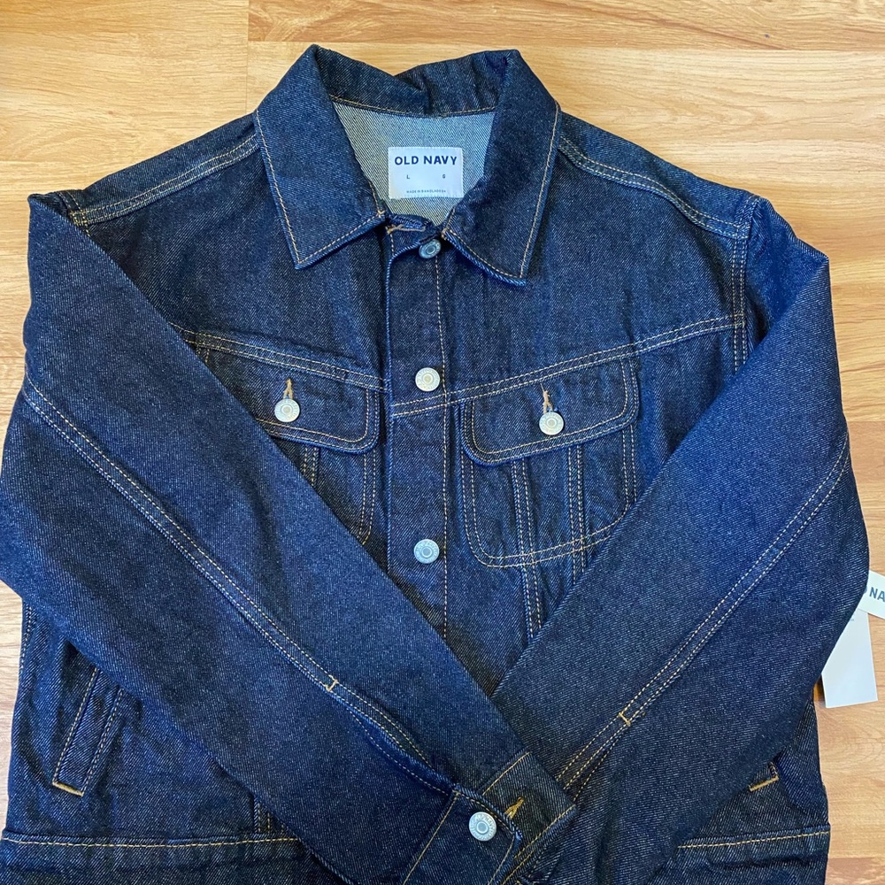 Old Navy Dark Blue Denim Jacket BNWT